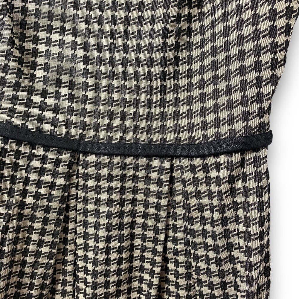 Max Studio Houndstooth Sleeveless Dress Size S - Picture 4 of 7